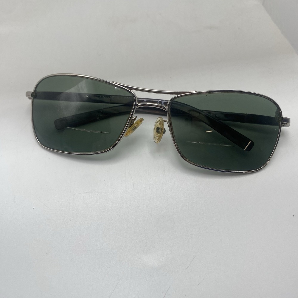Anne Klein Sunglasses Women FRAME ONLY AK4124 58-16-130 Silver Brown 691 - Picture 3 of 16